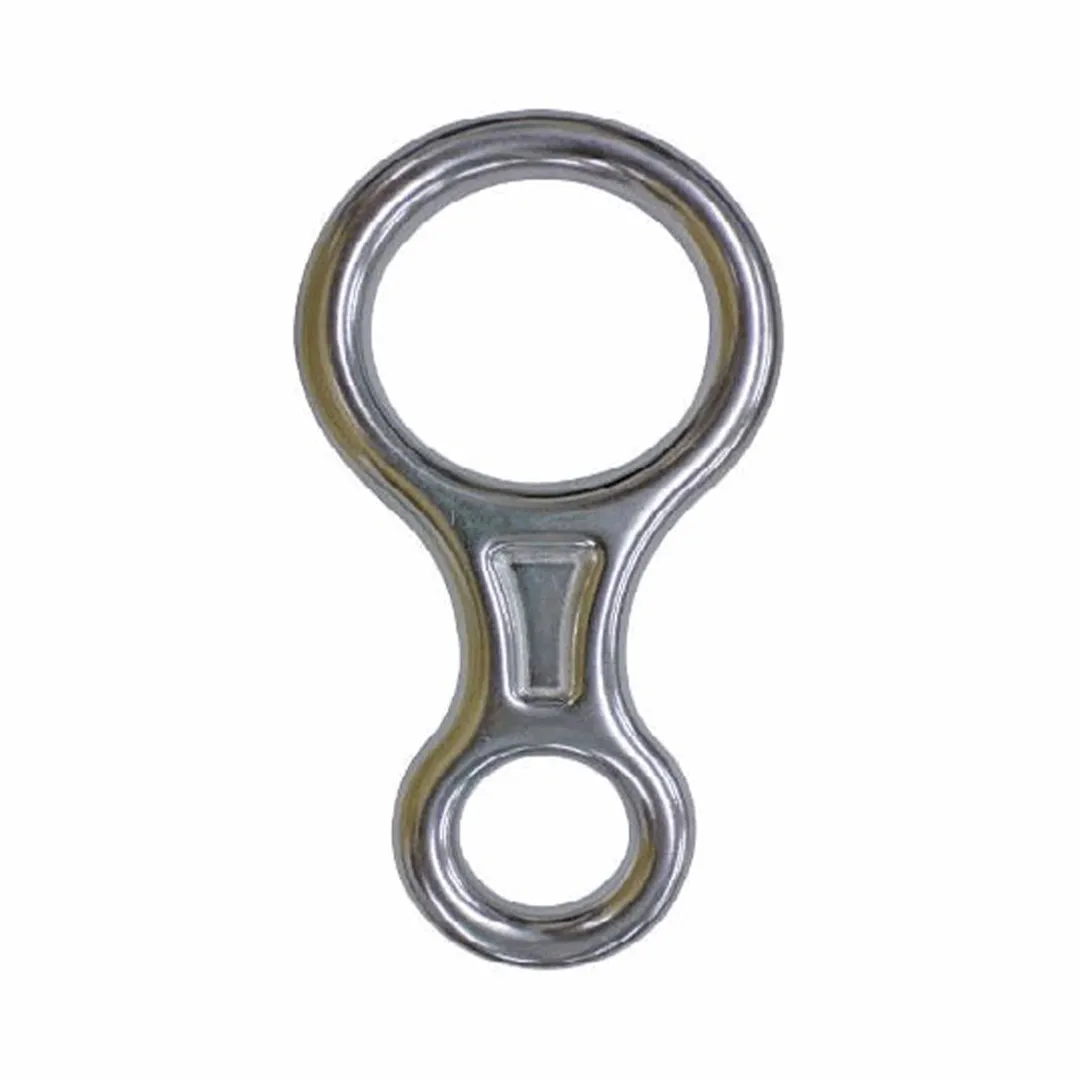 Descensor en ocho de montaña de aluminio.