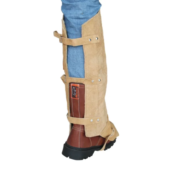 Polaina de Cuero para Soldador | Sidemaq Safety - Imagen 2
