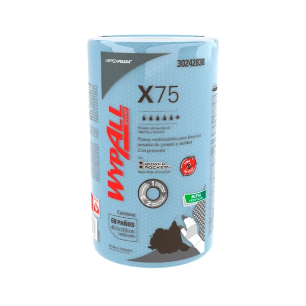 Paño de Limpieza Industrial WYPALL X75 Plus