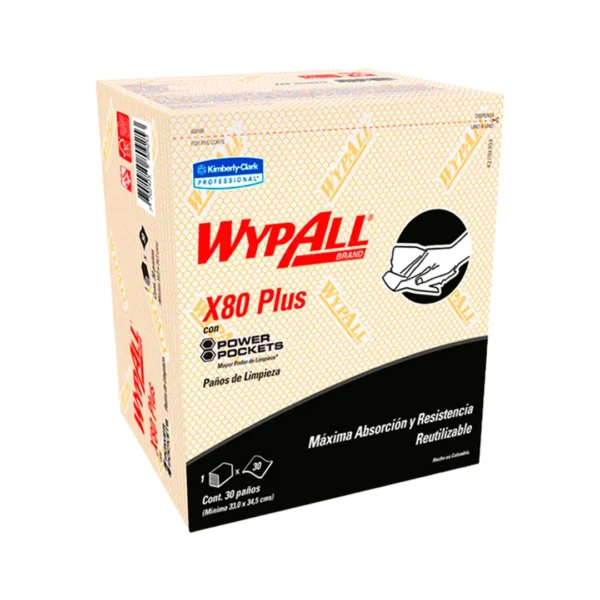 Paños de Limpieza Industrial WYPALL X80 - Imagen 2