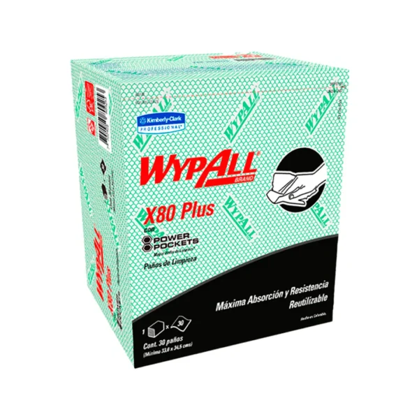 Paños de Limpieza Industrial WYPALL X80