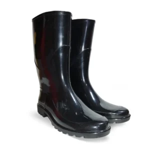 Bota Impermeable de Seguridad de PVC de Caña Corta