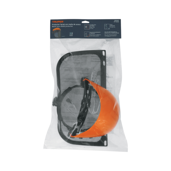 Protector Facial de Malla Truper PF-500M | Uso Forestal y Jardinería - Imagen 2