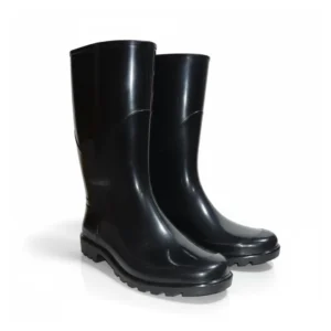 Bota Impermeable de Seguridad de PVC de Caña Corta