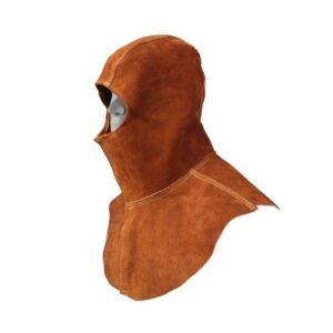 Capuchón de Seguridad para Soldadura en Cuero de Carnaza