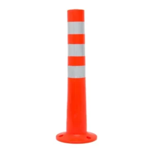 Hito de Señalización Vial Flexible 75 cm con Reflectivo