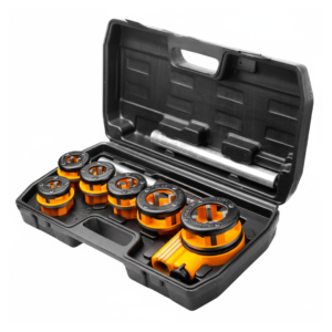 Kit Roscadora de Tubos Tolsen (9 Piezas) | Con Trinquete y Extensión