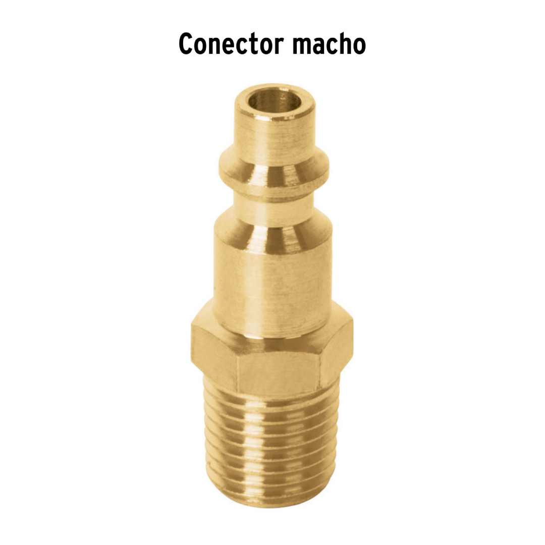 Conector Rápido 1/4" NPT Macho (Tipo M) | Truper 19083 - Imagen 3