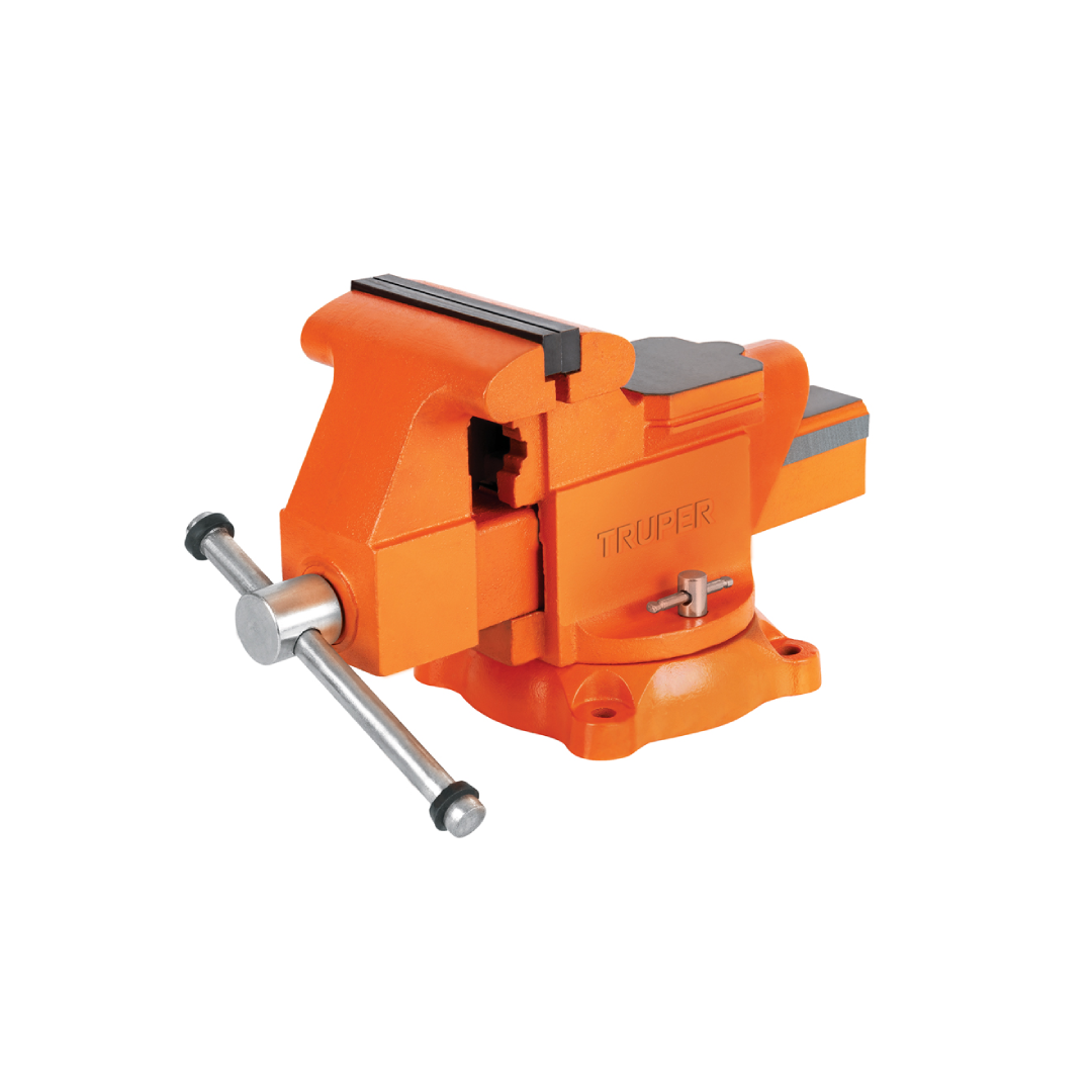 Tornillo de Banco Industrial 6" | Hierro Nodular | Truper 18594