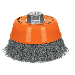 Copa 5" Alambre Ondulado Fino Eje 5/8"-11 | Truper 11535