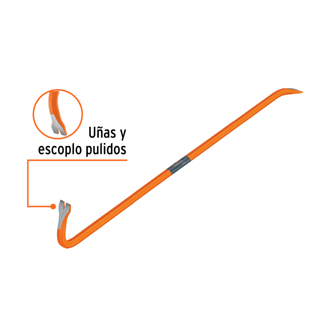 Barreta Pata de Cabra 1" x 120 cm (Uso Pesado) | Truper 10874 - Imagen 3