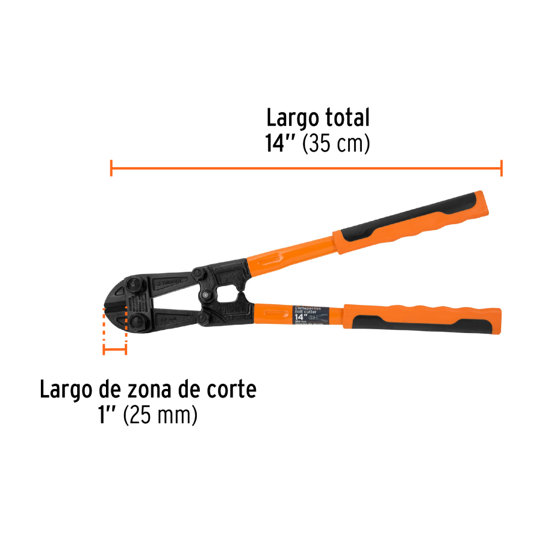Cortapernos Profesional 14" (35.5cm) | Truper 12831 - Imagen 4