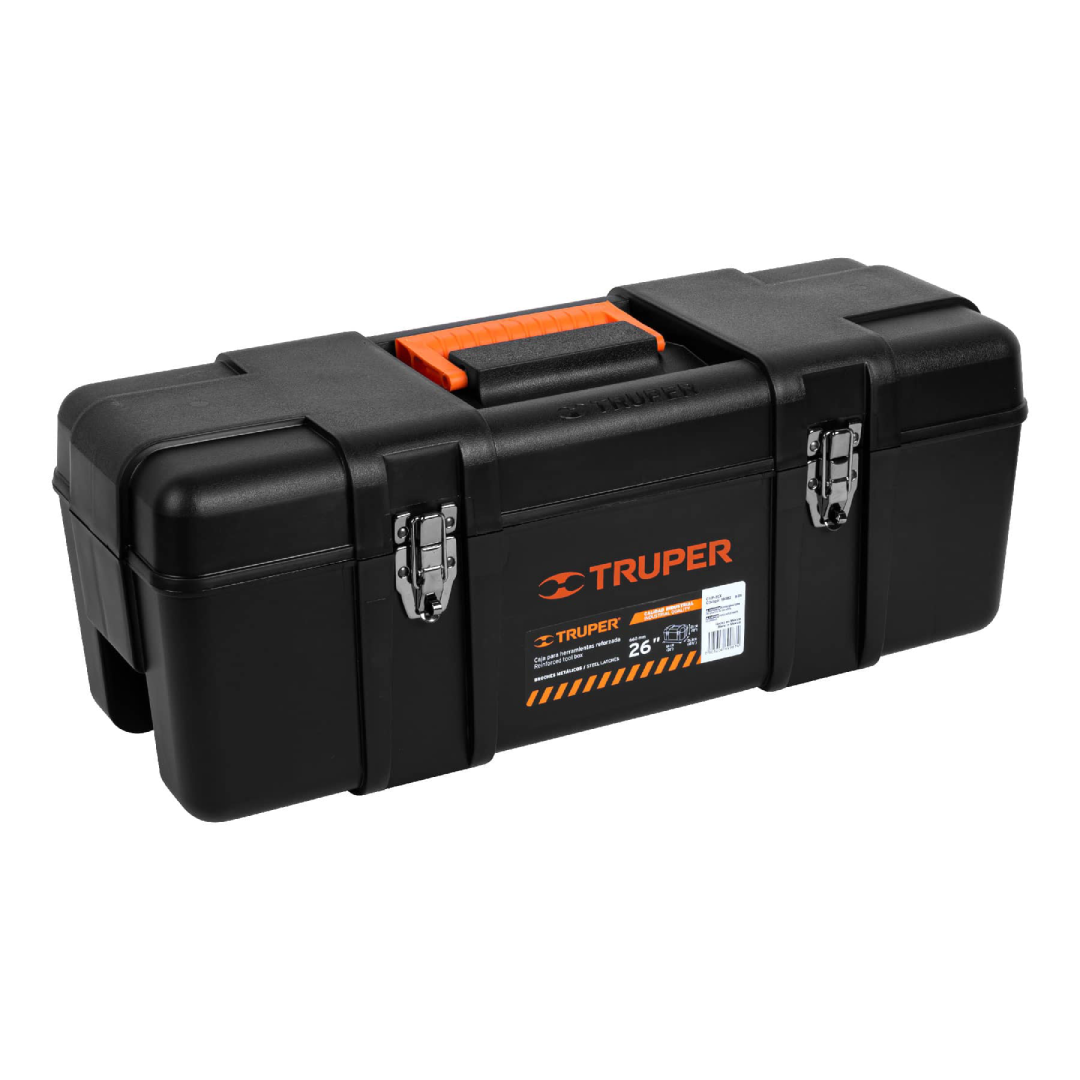 Caja de Herramientas Plástica 26" Industrial | Truper 19882