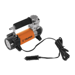 Compresor Portátil de Aire Truper 12V 150 PSI | Con Linterna LED