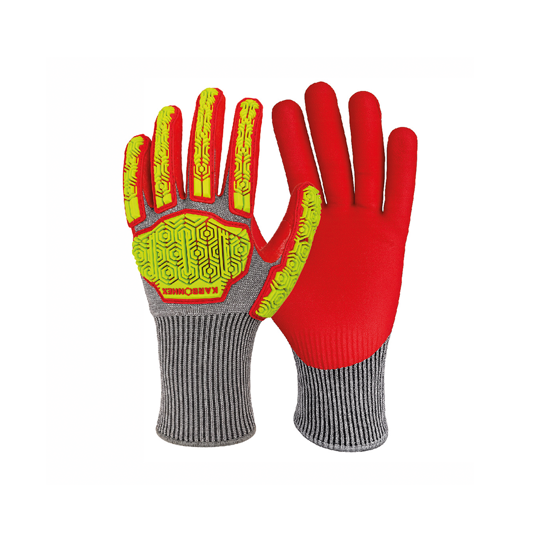 Guante Anticorte con Protección contra Impactos ANSI A6 Touchscreen | INXS | KX100
