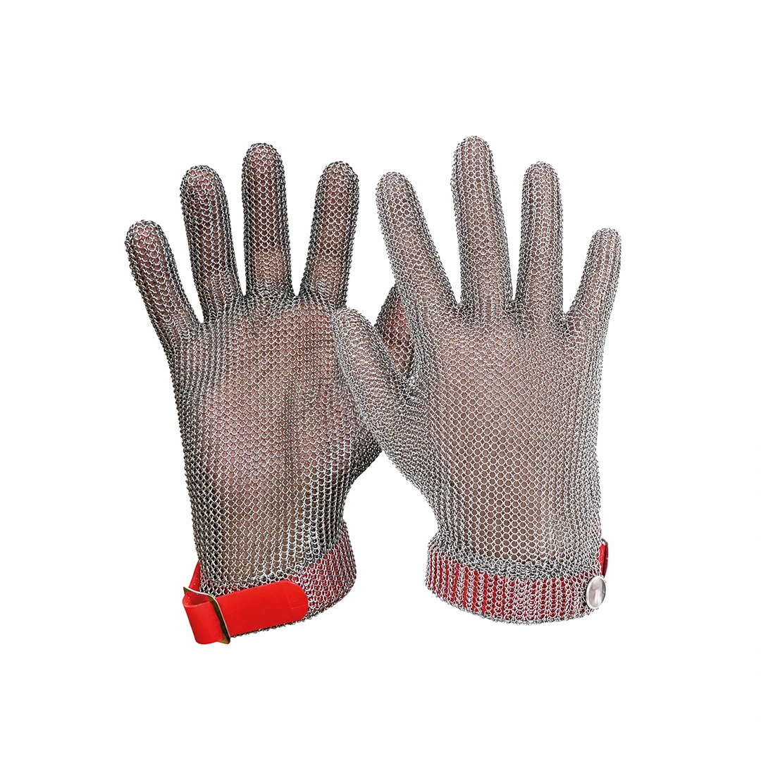 Guante Anticorte de Malla de Acero Inoxidable | INXS | SSGLOVE5301