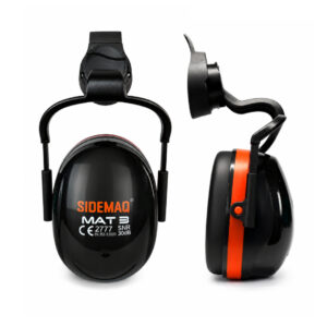 Protector Auditivo para Casco Ala Ancha NRR 24 dB | Sidemaq MAT 3