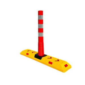 Separador de Carril con Hito Flexible | 100 x 20 x 8.5 cm | TRAFIX | 7192