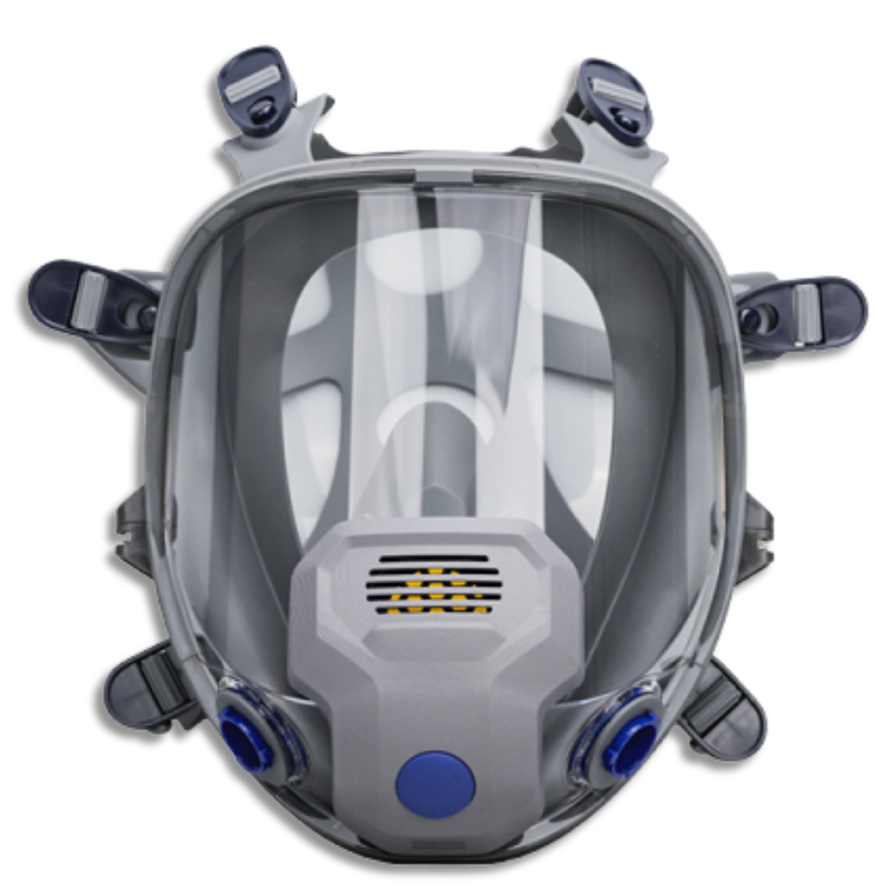 Respirador Full Face de Silicona con Diafragma de Voz | HUGUARD | X800